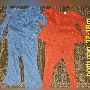 Gap Baby girl sets